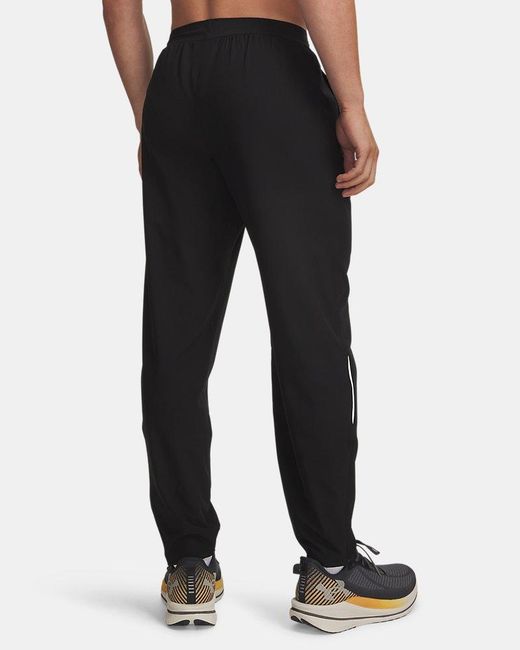 Under Armour Black Velociti Track Pants Ultimate Reflective for men
