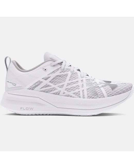Under Armour Velociti Pro Uniseks Hardloopschoenen Wit Wit Distant Grijs in het White