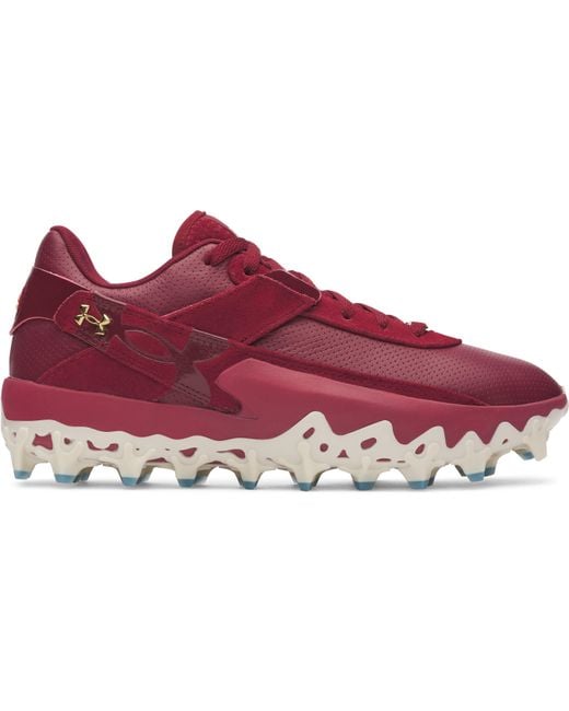 Under Armour Red Ua Harper 10 Pro Tpu Baseball Cleats for men
