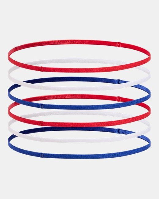 Mini Fascia Elasticizzata Per Capelli Da Donna di Under Armour in Red