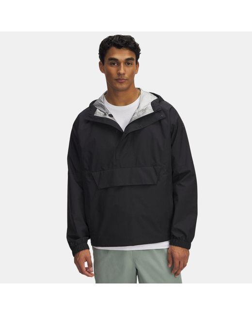 Under Armour Blue Cloudstrike Anorak Jacket Reflective for men