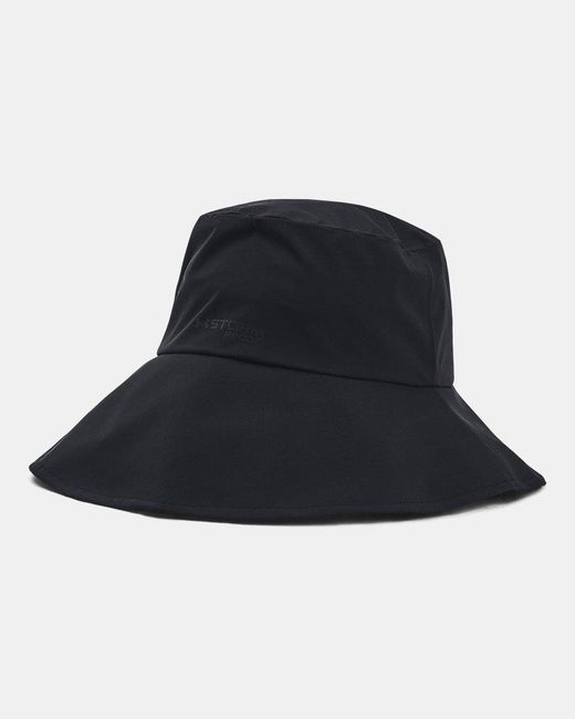 Under Armour Black Driver Rain Bucket Hat Metallic