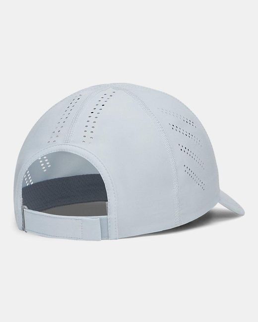 Under Armour Blue Velociti Low Adjustable Cap Fog Fog Reflective