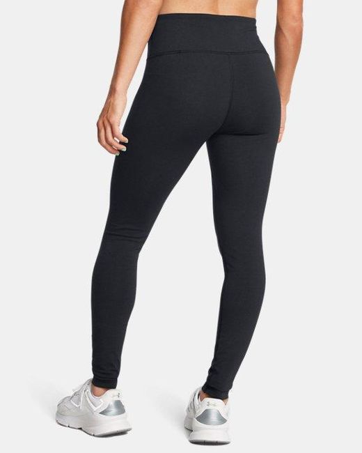 Leggings Rival Para Mujer Blanco Under Armour de color Blue