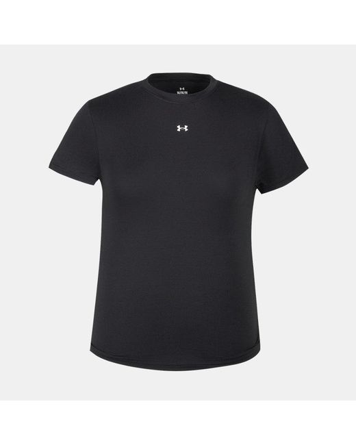 Under Armour Black Ua Motion Fitted Short Sleeve
