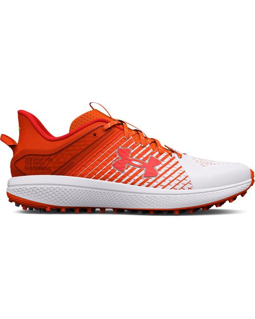 Under Armour Red Ua Yard Turf Baseball Shoes for men