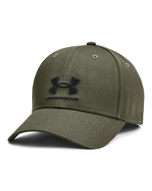 Under Armour Green Branded Lockup Adjustable Hat, for men