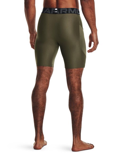 Under Armour Green Heatgear® Compression Shorts for men