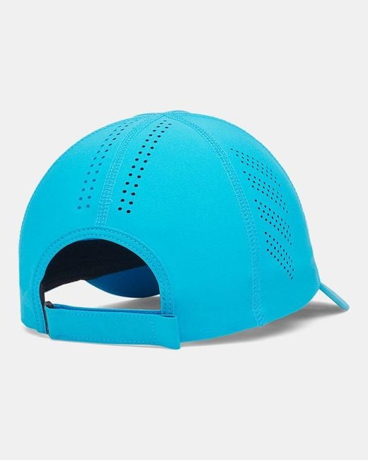 Under Armour Blue Velociti Low Adjustable Cap Capri Capri Reflective for men