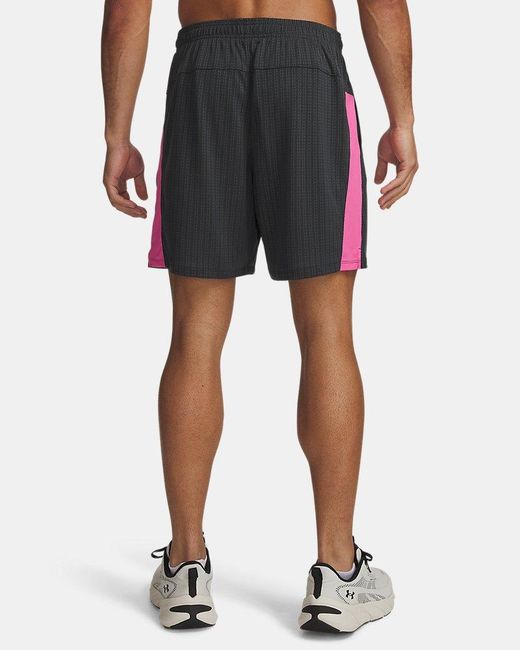 Under Armour Black Tech Vent Jacq Rd 7" Shorts Ultimate Frenzy Frenzy for men