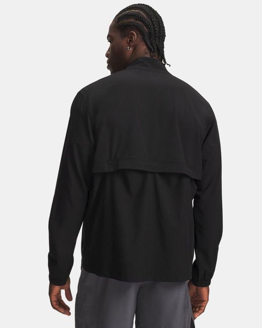 Under Armour Black Velociti Track Jacket Ultimate Reflective for men