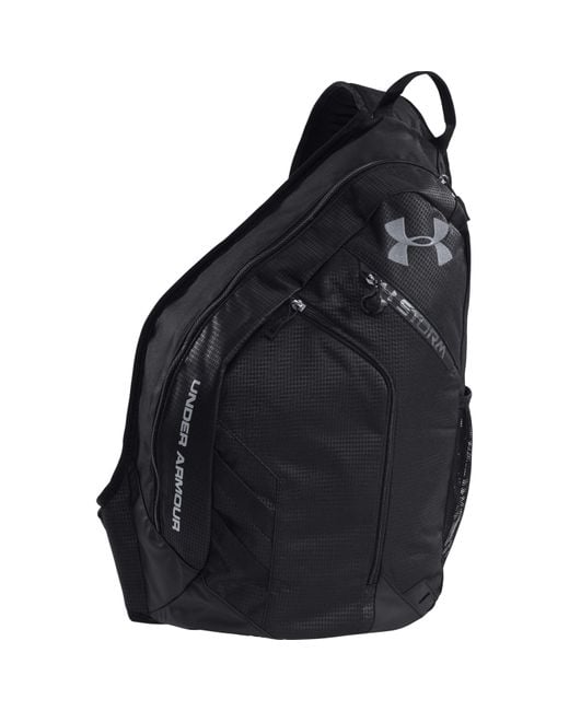 Under Armour Synthetic Ua Storm Compel Sling Pack in Black for Men | Lyst