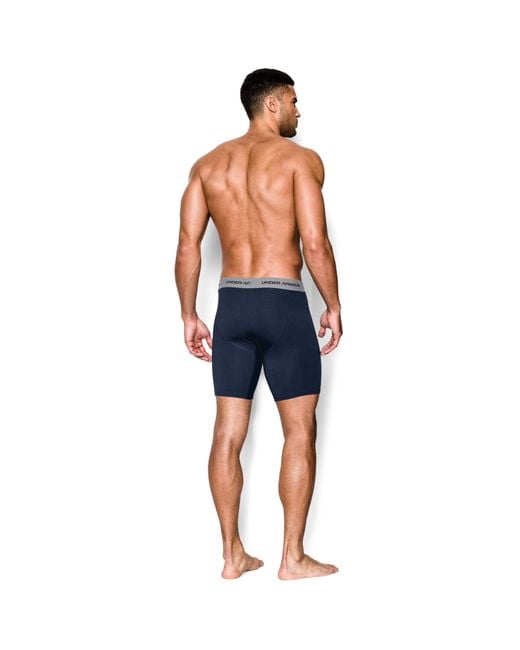 Under Armour Men's Charged Cotton® Stretch 9” Boxerjock® 3-pack