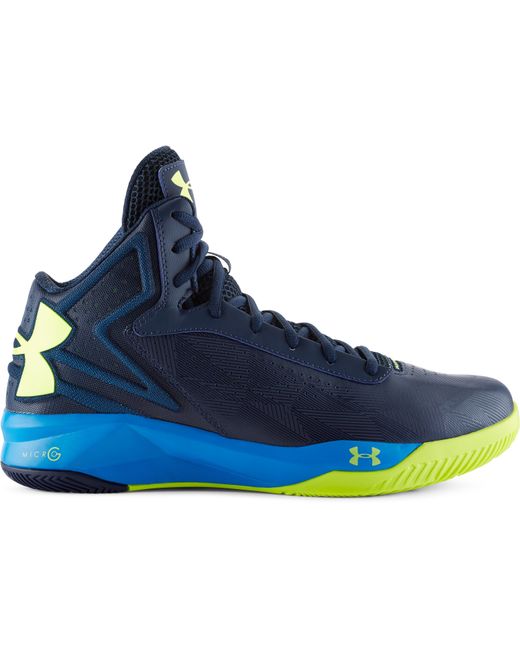 Under Armour Blue Men's Ua Micro G® Torch Basketball Shoes for men