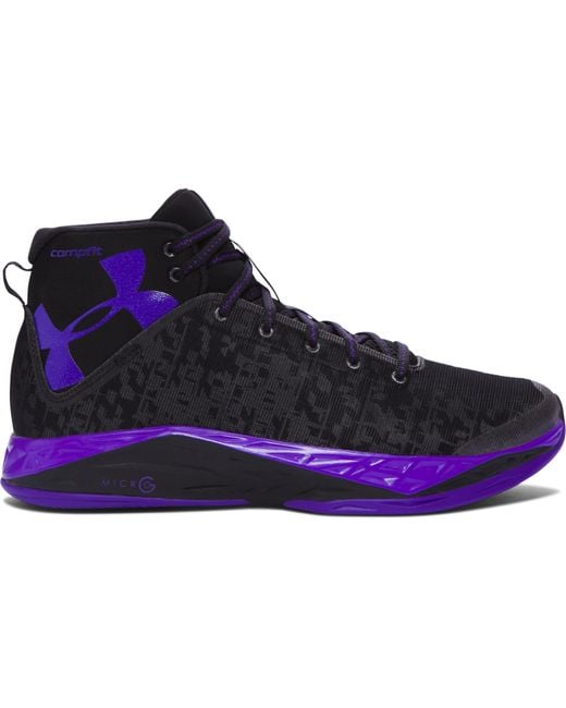 Under Armour Purple Men's Ua Fireshot Basketball Shoes for men
