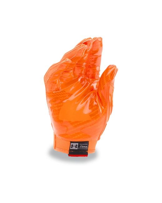 Under Armour Men's Ua Swarm Ii Football Gloves in Orange for Men | Lyst