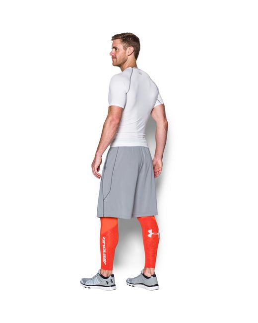 Under Armour Men's Ua Coolswitch Compression Leggings in Orange