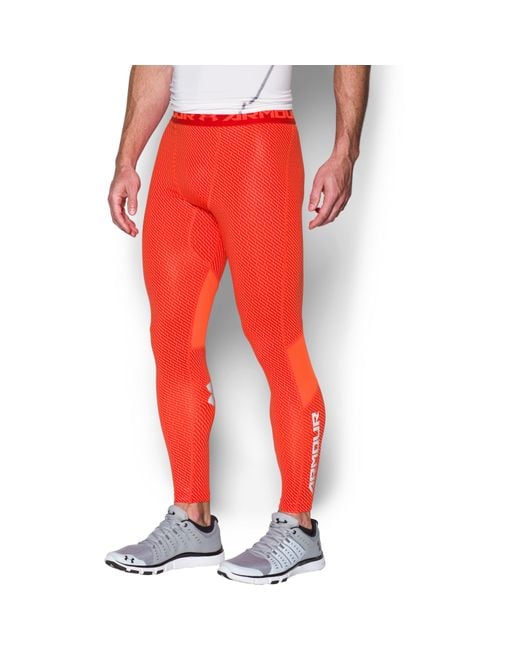 New Under Armour UA Men's Compression Printed Sports Leggings 