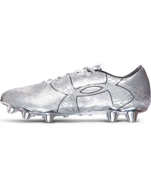 Under armour Men's Ua Spotlight Football Cleats in Metallic for Men - Save 53% | Lyst
