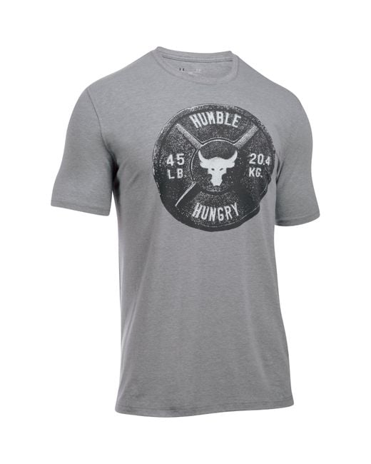 Humble Hungry Rock Shirt Under Armour Dwayne Johnson T Shirt 2025
