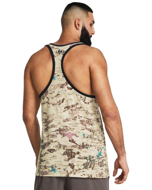 Under Armour Natural Project Rock Camo Graphic Tank for men