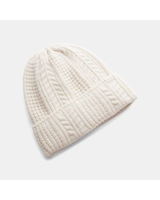 Under Armour Natural Halftime Cable Knit Beanie,