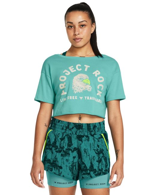 Under Armour Green Project Rock Balance Graphic T-shirt