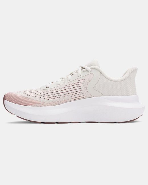Under Armour White Charged Rogue 5 Running Shoes/ 6.5 B