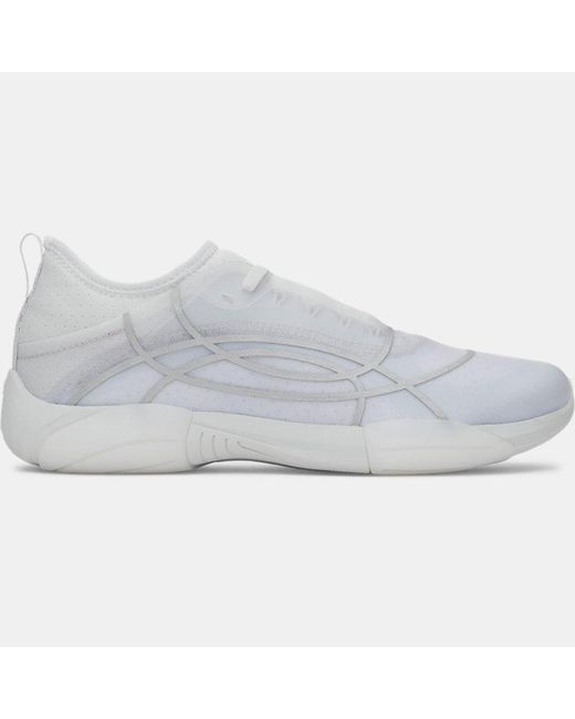 Under Armour White Sculpt Trainer Training Shoes Distant Distant Metallic