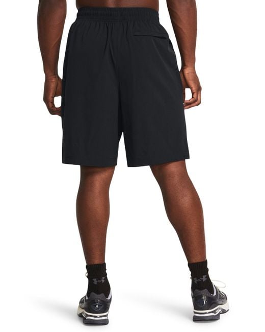 Under Armour Black Unstoppable Vent Shorts for men