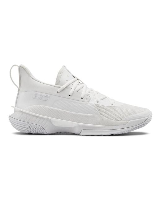 Under Armour White Icon Curry 7