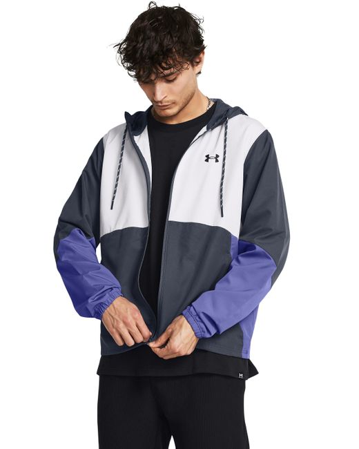 Under Armour Blue Icon Legacy Windbreaker for men