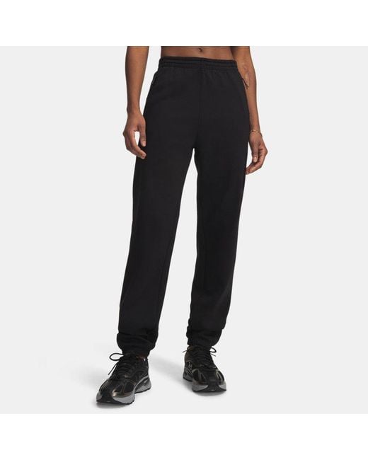 Under Armour Black Unstoppable Fleece Gym Pants Ultimate Ultimate