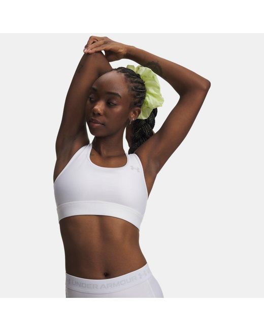 Under Armour Brown Heatgear Mid Sports Bra Halo