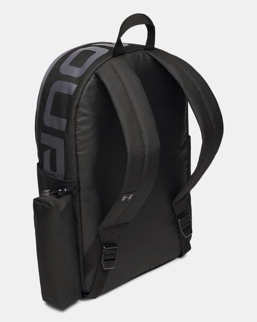 Under Armour Black Essential Printed Backpack Castlerock