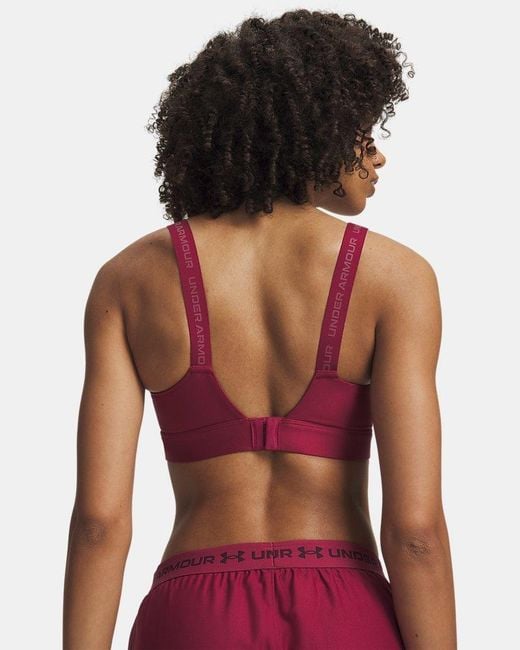 Under Armour Red Ua Infinity 2.0 High Sports Bra