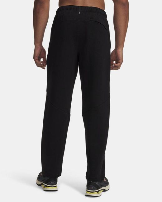 Under Armour Black Ua Unstoppable Fleece Pants for men