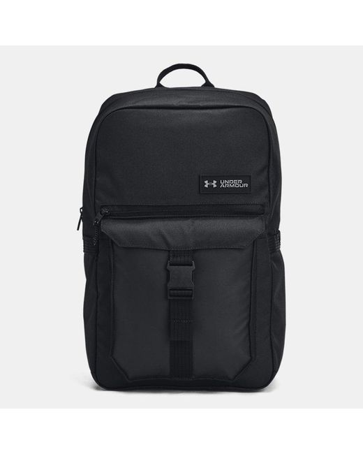 Under Armour Black Triumph Campus-Rucksack Weiß