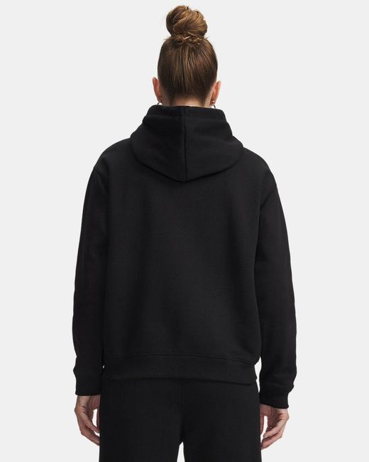 Under Armour Black Icon Heavyweight Terry Full Zip Ultimate Ultimate
