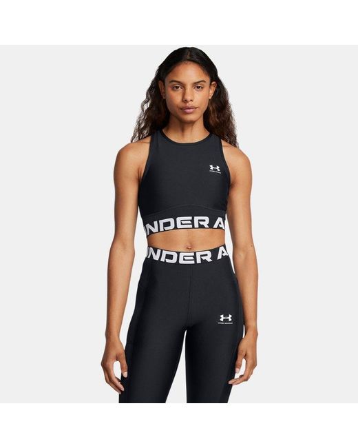 Under Armour Black Heatgear Rib Tank