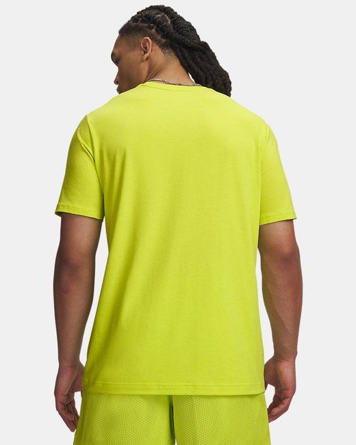 Under Armour Green Ua Icon Short Sleeve for men