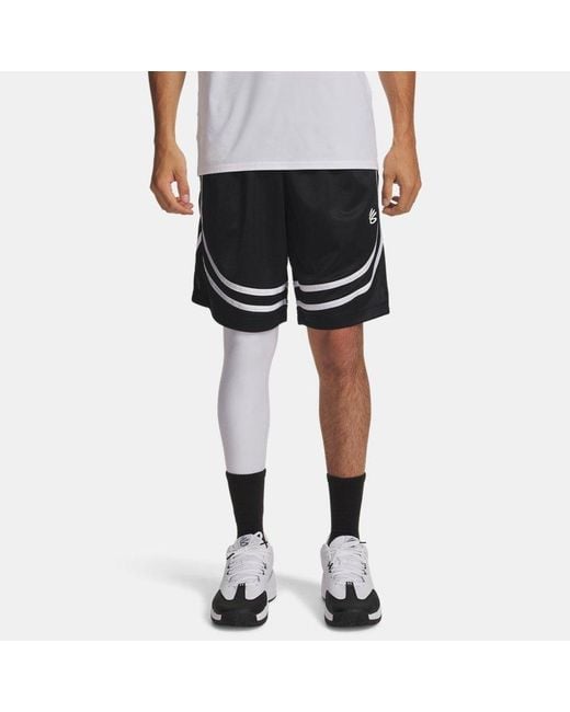 Under Armour Black Curry Signature Shorts for men