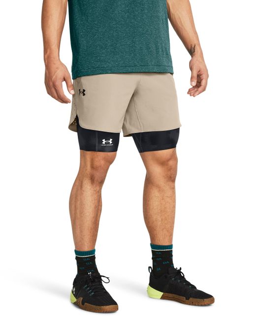 Under Armour Green Vanish Elite Shorts for men