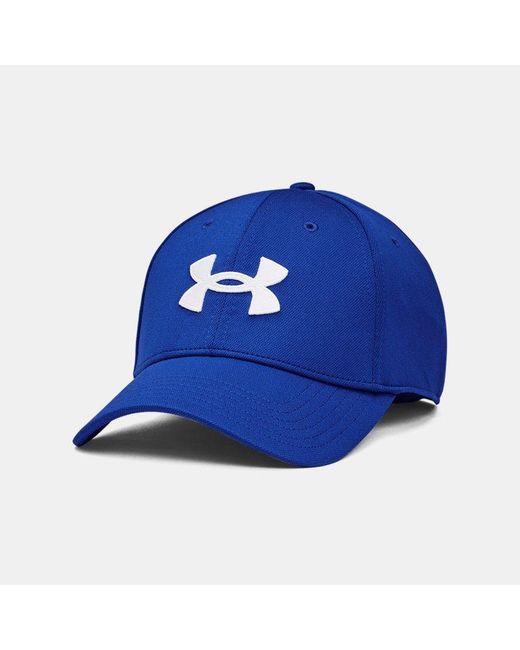 Under Armour Blue Blitzing Low Stretch Fit Cap Royal for men