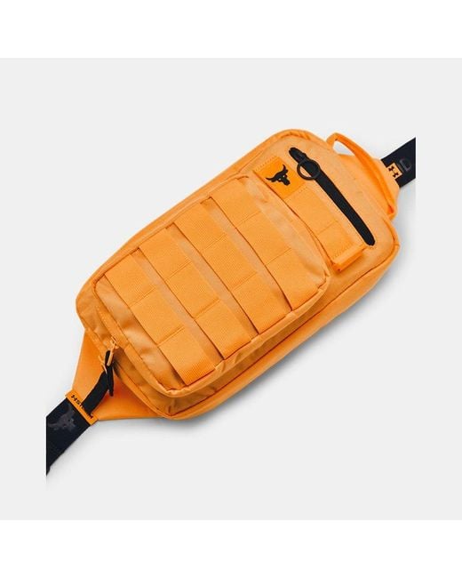 Rinonera Project Rock Nova Negro Negro Under Armour de hombre de color Naranja Lyst