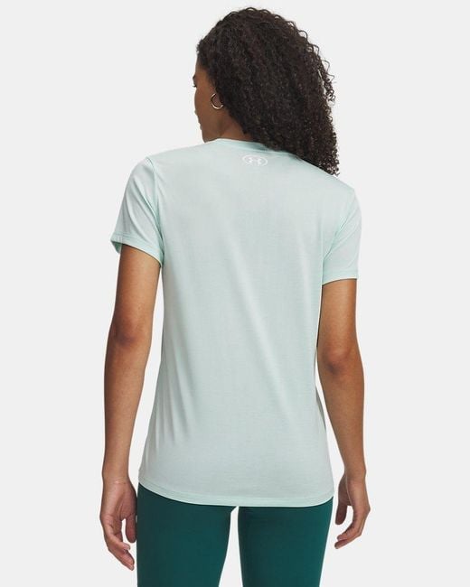 Under Armour Green Tech Twist Short Sleeve Refresh Mint