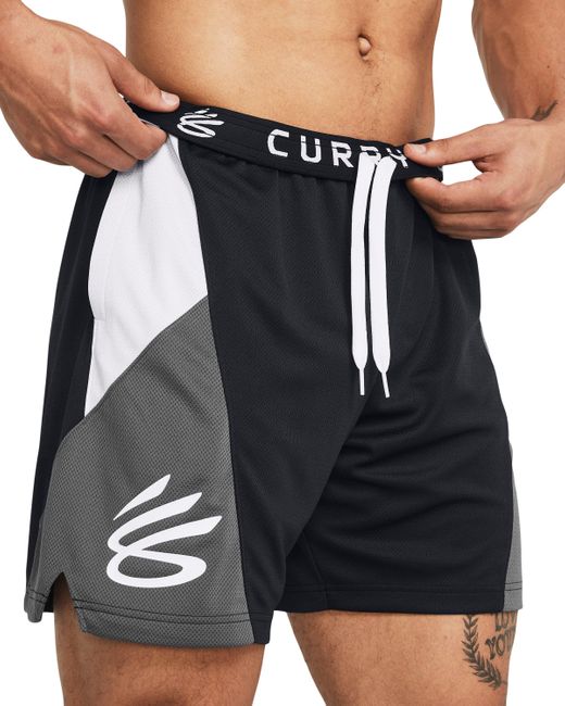 Under Armour Black Curry Splash Shorts for men