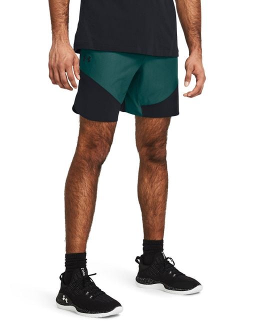 Under Armour Vanish elite hybrid shorts für hydro teal / schwarz / schwarz l in Black für Herren