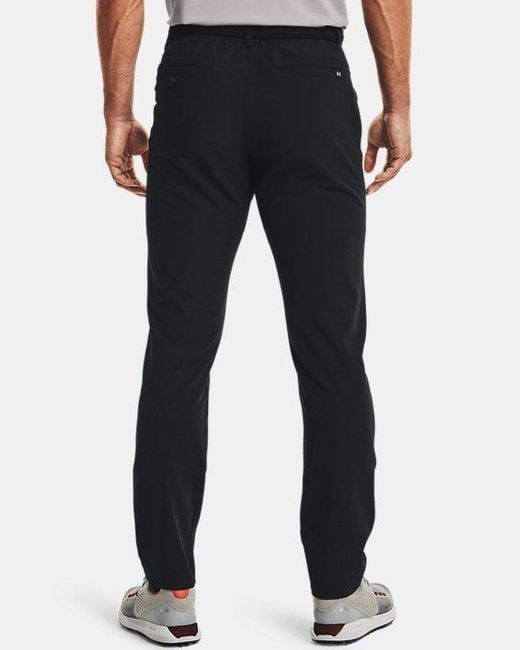 Pantalón Ajustado Drive Para Hombre Acero Medium Heather Halo Gris Under Armour de hombre de color Black