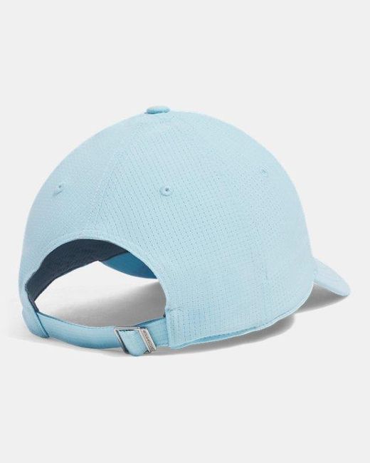 Under Armour Blue Armourvent Adjustable Cap Stream